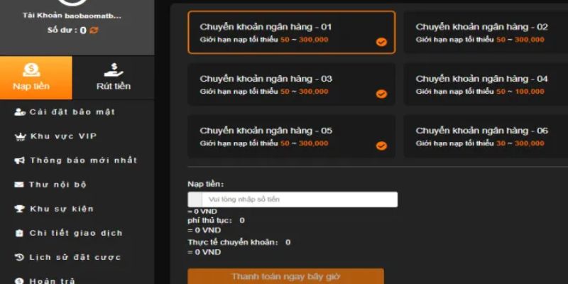 Cách Nạp Tiền 77Bet Đơn Giản, Nhanh Chóng Nhất Cho Người Mới 2 nap-tien-77bet-1